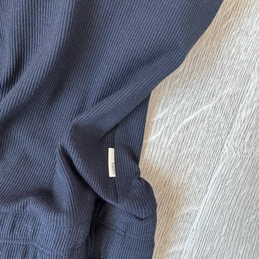 VUORI Pose Henley Jumpsuit Black Size Medium - Picture 10 of 12